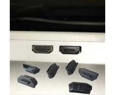 Oem Silikono HDMI tinklo prievado dangtelis – juodas – tinklo prievado dangtelis