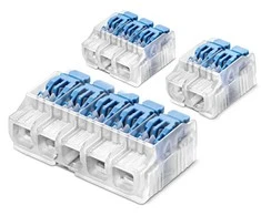 Simet Greitų jungčių komplektas su svirtimi SCL COMBO 1 - 4mm 32A/450V - Ideali Greita jungtis - 30 vnt.