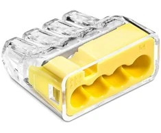 Simet SCP4 B10 plug-in greitoji jungtis - 4 takeliai 4mm 32A/450V - Perfect Quick connector - 10 vnt.