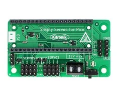 Simply Servos Board - servo valdiklis - 8 kanalai - Raspberry Pi Pico - Kitronik 5339
