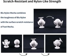 Siraya Tech Road Tech Mėlyna - 1kg - Nylon Mecha
