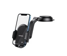 Siurbimo taurelės telefono laikiklis UGREEN LP405 (juodas)