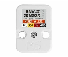 Slėgio, drėgmės ir temperatūros jutiklis ENV III SHT30 + QMP6988 - M5Stack kūrimo modulių įrenginio išplėtimo modulis