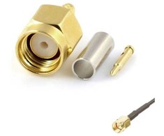 Oem SMA-J-1.5 kabelio SMA kištuko kištukas - Tiesus adapteris -