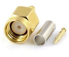 Oem SMA-J-1.5 kabelio SMA kištuko kištukas - Tiesus adapteris -