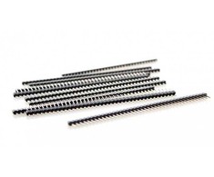 Oem Smeigtukų juostelė 2.54 mm - 40 kontaktų - 10 vnt, - Auksinis kaištis elektroninėms sistemoms