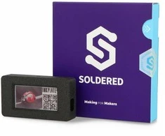 Soldered 2 rašalo plokštelė su korpusu ir baterija – 2.13 colių 212x104 pikselių elektroninio popieriaus ekranas – ESP32 – skirtas Arduino – lituojamas 333228