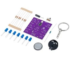 Soldered LED kauliukai - edukacinis litavimo rinkinys - Attiny404 - lituotas 333140