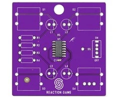 Soldered Reakcijos žaidimas - edukacinis litavimo rinkinys - Attiny404 - Lituotas 333139