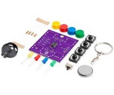 Soldered Simon sako žaidimą - edukacinis litavimo rinkinys - Attiny404 - Lituotas 333141