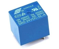 Oem SONGLE SRD-24VDC-SL-C relė - 24V - kontaktai 250VAC 10A