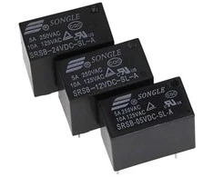 Oem SONGLE SRSB-12VDC-SL-A maitinimo relė 5A - 5V - 4PIN - kontaktai 250VAC