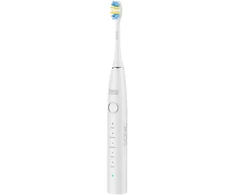 Sonic dantų šepetėlis TEESA SONIC 2 baltas, 5 veikimo režimai, kelioninis dėklas, USB C tipo jungtis