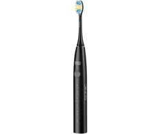 Sonic dantų šepetėlis TEESA SONIC 2 juodas, 5 veikimo režimai, kelioninis dėklas, USB C tipo jungtis