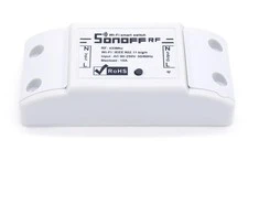 Sonoff RF R2 1 - kanalo išmani relė valdoma WiFi + 433MHz RF - 230VAC 2200W