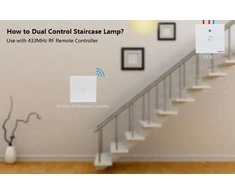 Sonoff T1 1-kanalo sieninis jungiklis su WiFi + RF - 230VAC 600W