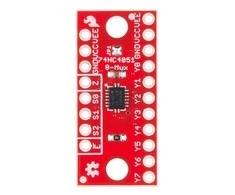 SparkFun 74HC4051 multiplekserio modulis - 8 kanalai 2-10V