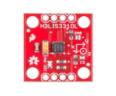 SparkFun H3LIS331DL 3-jų ašių akselerometras 2.16V—3.6V I2C / SPI 100g 200g 400g 10μA