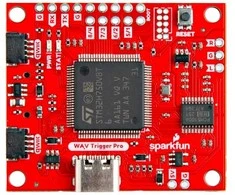 Sparkfun WAV Trigger Pro – daugiakanalis WAV grotuvas – MIDI – Qwiic – Spark Fun WIG-25860