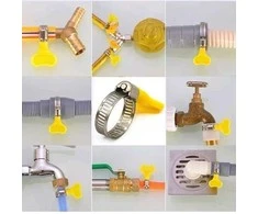 Oem Spaustuvas su drugeliu 8x12mm - metalinis varžtinis spaustukas vamzdžiams ir žarnoms