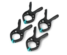 Spyruoklinis spaustukas micro fix 30mm - 4 vnt - Wolfcraft 3432000