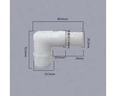 Oem Srieginė jungtis 25.5 mm sriegis ant 20 mm kištuko - Greitoji jungtis - Žarnos adapteris - osmosas
