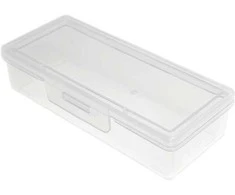 Oem Stačiakampė plastikinė dėžutė 10.5x4.5x2.5 cm Užrakinama dėžutė
