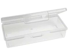 Oem Stačiakampė plastikinė dėžutė 10.5x4.5x2.5 cm Užrakinama dėžutė