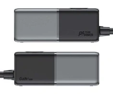 Šakotuvas Acefast Z2 GaN 3xUSB-C 2xUSB-A 75W - juoda
