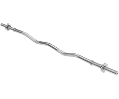Štanga šiek tiek išlenkta, 30 mm, 120 cm, 5.5kg, maks, 170 kg, REBEL ACTIVE