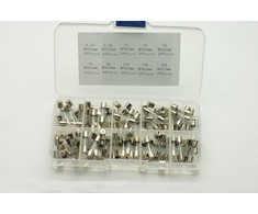 Oem Stiklo saugiklių rinkinys 5x20mm 100vnt,