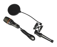 Studijos mikrofonas su trikoju BLOW LED