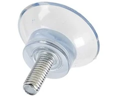 Oem Siurbtukas su M6 sriegiu 32×25mm apvali kojelė stiklo paviršiams 4vnt
