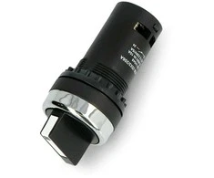 Oem Sukamasis jungiklis 30mm - skirtas korpusui - 3 padėčių - juodas