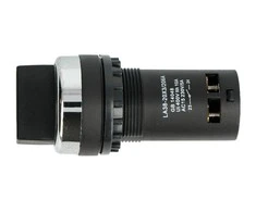 Oem Sukamasis jungiklis 30mm - skirtas korpusui - 3 padėčių - juodas