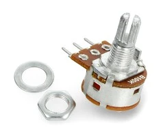 Oem Sukamasis potenciometras 100kΩ tiesinis su jungikliu 1/8W - 5 vnt