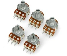 Oem Sukamasis tiesinis potenciometras 100kOhm - 5 vnt