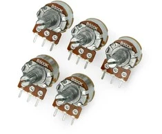 Oem Sukamasis tiesinis potenciometras 500kOhm - 5 vnt