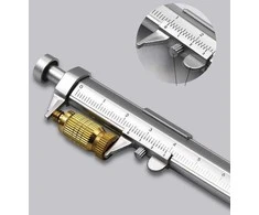 Oem Suportas su rašikliu 0-100 mm - juoda - 2in1 - liniuotė - matavimo įrankis
