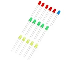 Šviesos diodų rinkinys justPi 5mm 16vnt
