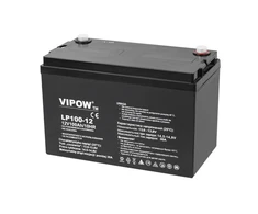 Švino akumuliatorius VIPOW 12V 100Ah
