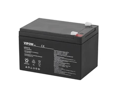Švino akumuliatorius VIPOW 12V 12Ah