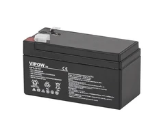 Švino akumuliatorius VIPOW 12V 1.3Ah