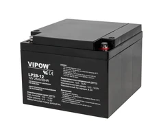 Švino akumuliatorius VIPOW 12V 28Ah