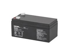 Švino akumuliatorius VIPOW 12V 3.3Ah
