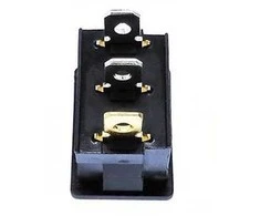 Oem Svirties jungiklis 15x10mm KCD11 - raudonas - 3PIN - 250VAC/3A - ĮJUNGTAS-IŠJUNGTAS