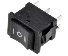 Oem Svirties jungiklis KCD1-203 KCD1-4 - ON/OFF/ON jungiklis - 220V - 6 PIN