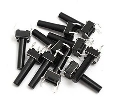Oem TACT mikrojungiklis 6x6x13mm - mikrojungiklis - 10 vnt