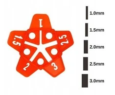Oem Tarpiklis sujungimams 1-3mm - 50 vnt - Universalus tarpiklis plytelių išlyginimo sistemai.