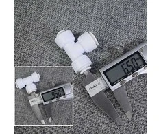 Oem Tee – Greita vandens jungtis – 2x 1/4" 6.5 mm kištukas, 1x1/2" 9.5 mm kištukas - žarnos jungtis